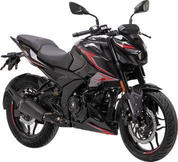 Мотоцикл Bajaj Pulsar N250 UG | Чорний з червоним MF-0268-1 фото
