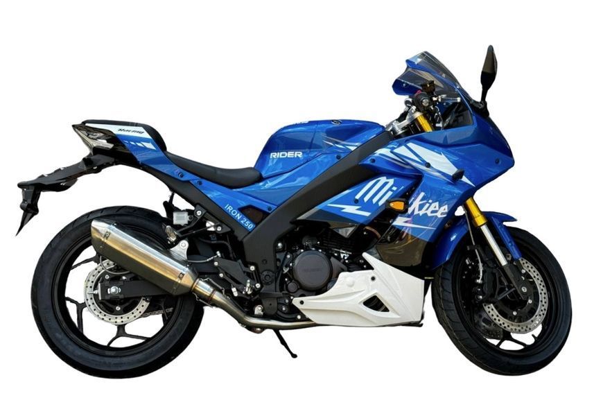 Мотоцикл RIDER IRON 250CC | Синій MF-0293 фото