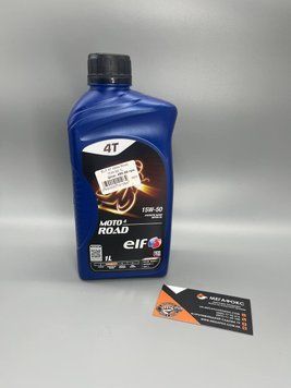 Мастило Elf Moto 4 ROAD 15W50 141084 фото